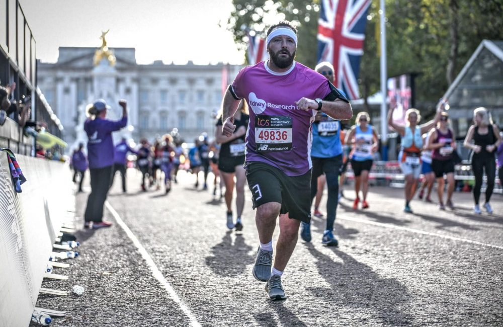 Man running for charity
